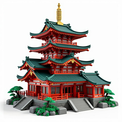 Bricks Edo Pagoda